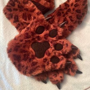 Cheetah print scarf